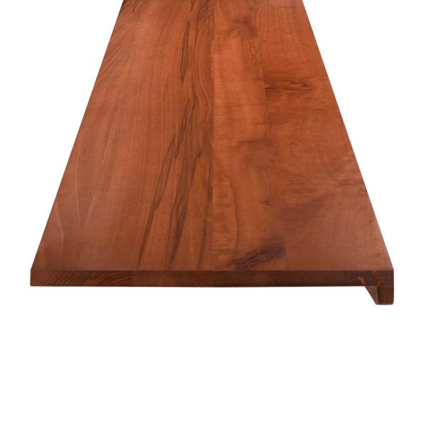 Treppenstufen 8 stk. 100 x 25 x 2 cm Braun Massivholz Buche