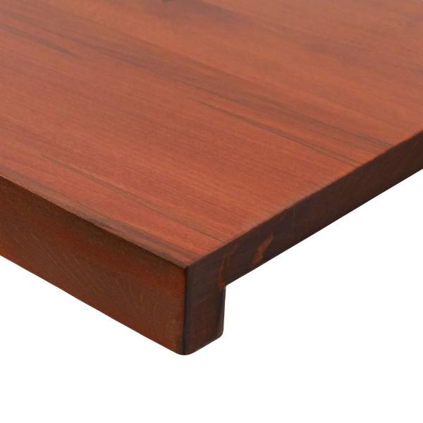 Treppenstufen 8 stk. 100 x 25 x 2 cm Braun Massivholz Buche