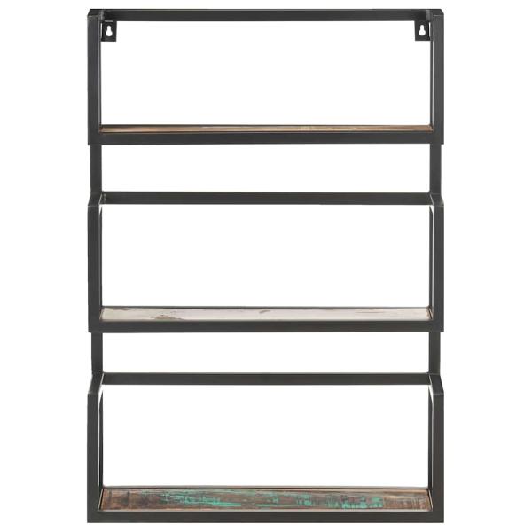 Wandregal 60x20x85 cm Altholz Massiv