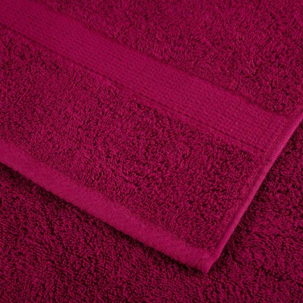 Premium Saunatücher SOLUND 4 Stk. Bordeaux 80x200 cm 600 g/m²
