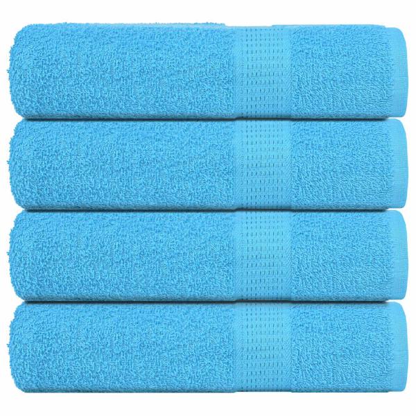 Duschtücher FROGN 4 Stk. Türkis 70x140 cm 360 g/m²