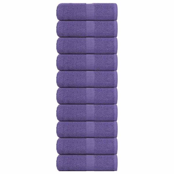 Waschtücher FROGN 10 Stk. Lila 30x30 cm 360 g/m²