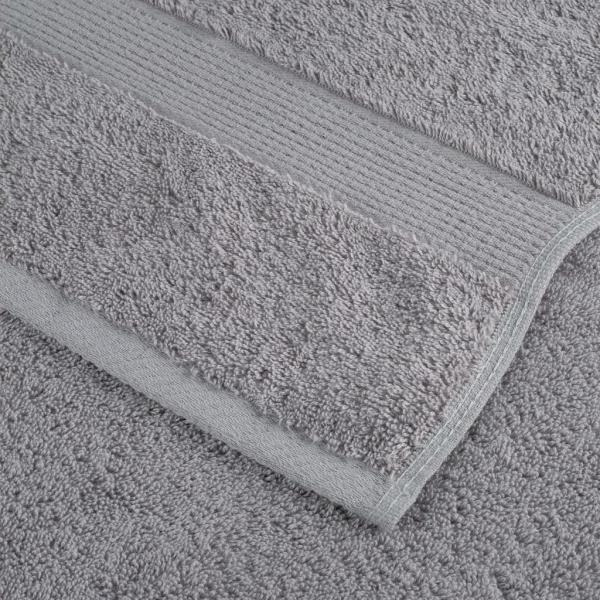 Premium Saunatücher SOLUND 10 Stk. Grau 80x200 cm 600 g/m²