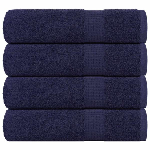 Duschtücher FROGN 4 Stk. Marineblau 70x140 cm 360 g/m²