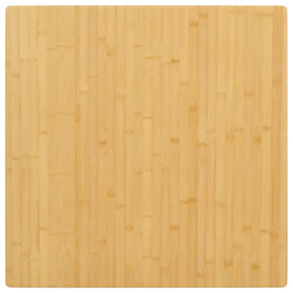 ARDEBO.de - Tischplatte 80x80x2,5 cm Bambus