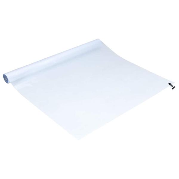 Statische Fensterfolie Frostiges Grau 90 x 2000 cm PVC