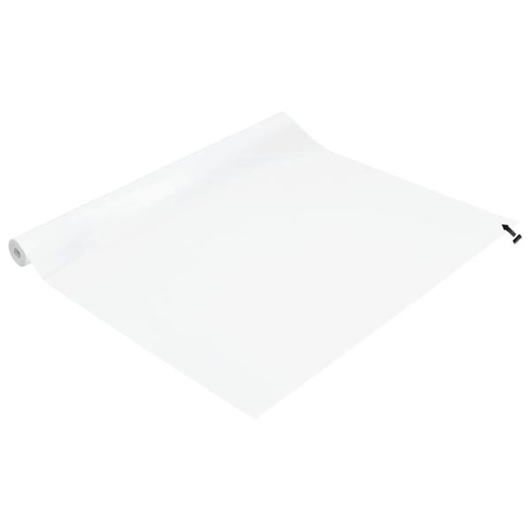 Statische Fensterfolie Frostiges Weiß 45 x 1000 cm PVC