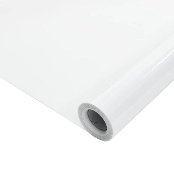 Statische Fensterfolie Frostiges Weiß 90 x 2000 cm PVC