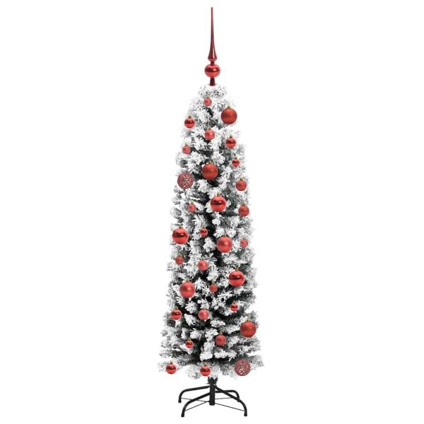 Künstlicher Weihnachtsbaum mit 150 LEDs mit Ständer Grün 120 cm