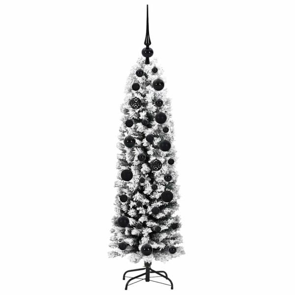 Künstlicher Weihnachtsbaum mit 150 LEDs mit Ständer Grün 120 cm