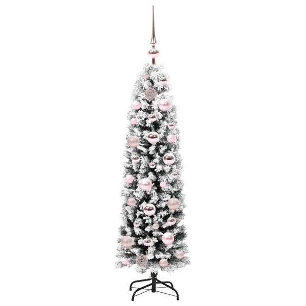 Künstlicher Weihnachtsbaum mit 150 LEDs mit Ständer Grün 120 cm