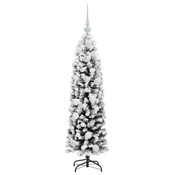 Künstlicher Weihnachtsbaum mit 150 LEDs mit Ständer Grün 120 cm