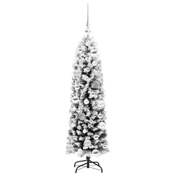 Künstlicher Weihnachtsbaum mit 150 LEDs mit Ständer Grün 120 cm