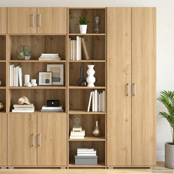 ARDEBO.de - Sideboard Artisan-Eiche 45 x 41 x 185 cm Holzwerkstoff