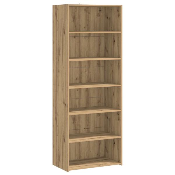 Sideboard Artisan-Eiche 70 x 41 x 185 cm Holzwerkstoff
