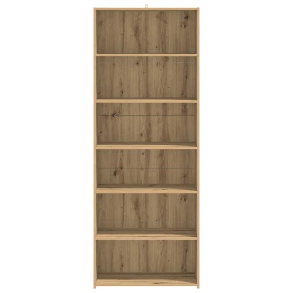 Sideboard Artisan-Eiche 70 x 41 x 185 cm Holzwerkstoff