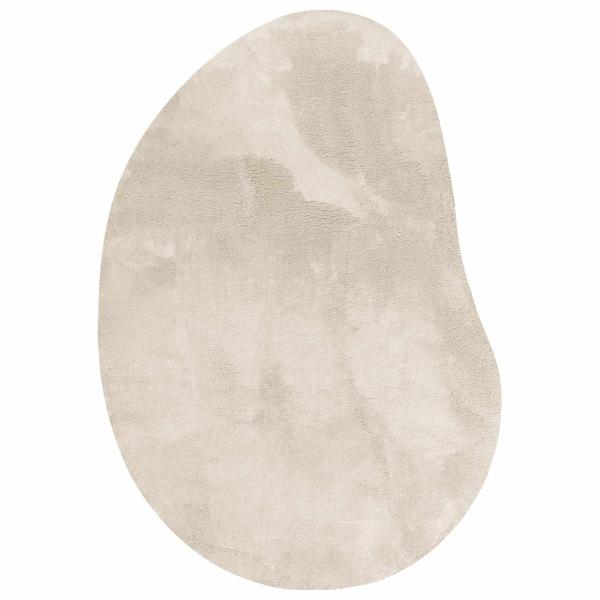 Teppich HUARTE Beige 80 x 150 cm Polyester