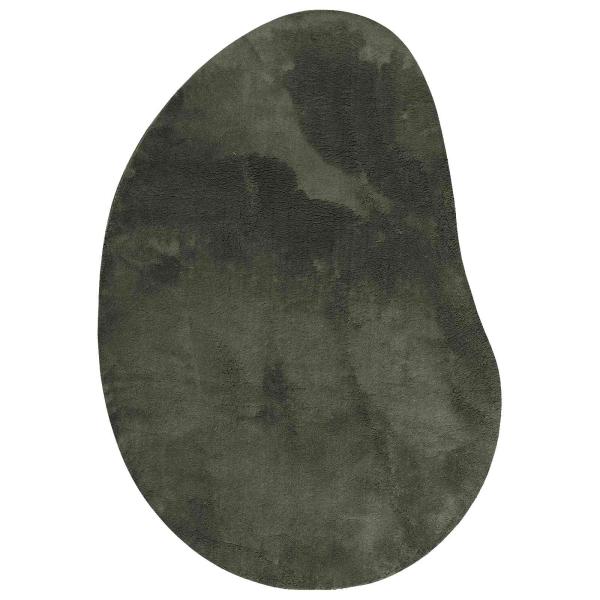 Teppich HUARTE Waldgrün 100 x 200 cm Polyester
