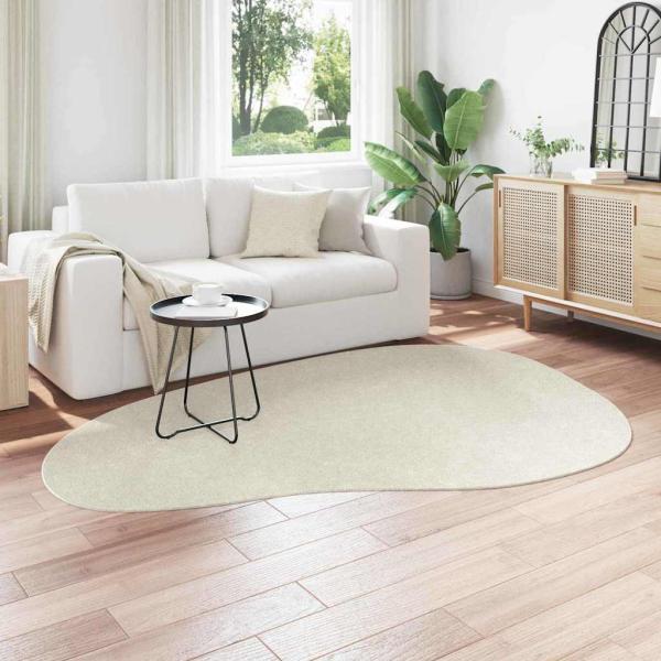 Teppich HUARTE Creme 160 x 230 cm Polyester