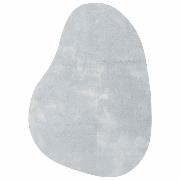 Teppich HUARTE Grau 160 x 230 cm Polyester