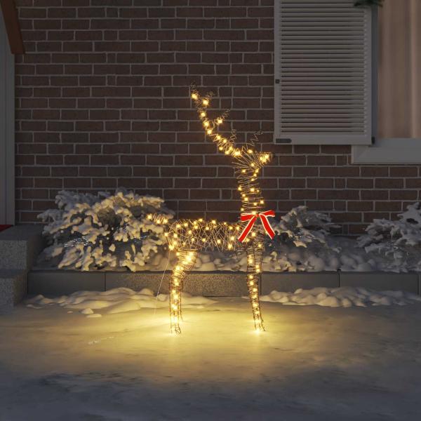 3D Weihnachtsrentier LOVIISA 140 LEDs Warmes Weiß