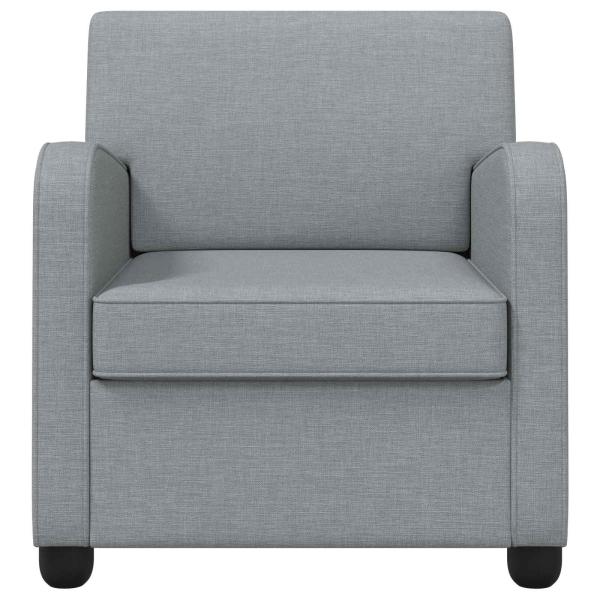 Sessel Hellgrau Stoff