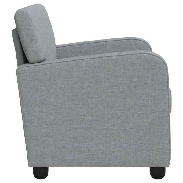 Sessel Hellgrau Stoff