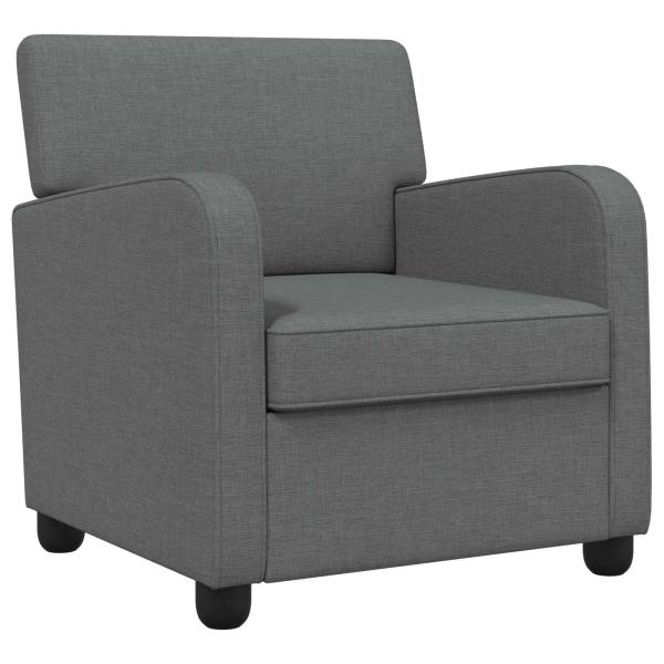 Sessel Dunkelgrau Stoff