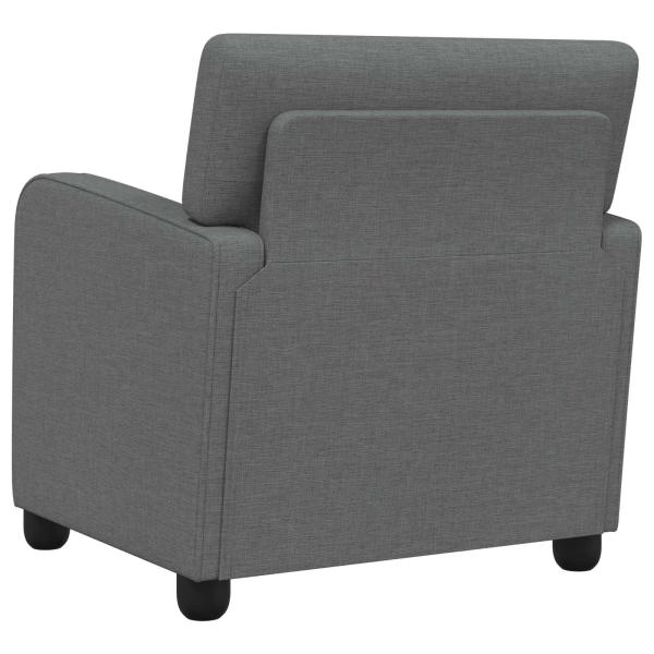 Sessel Dunkelgrau Stoff