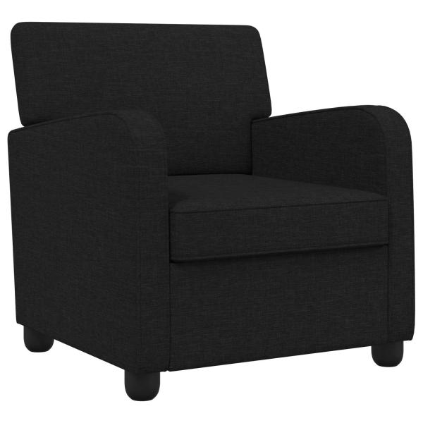 Sessel Schwarz Stoff