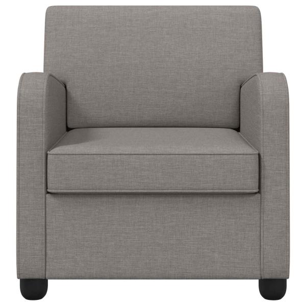 Sessel Taupe Stoff