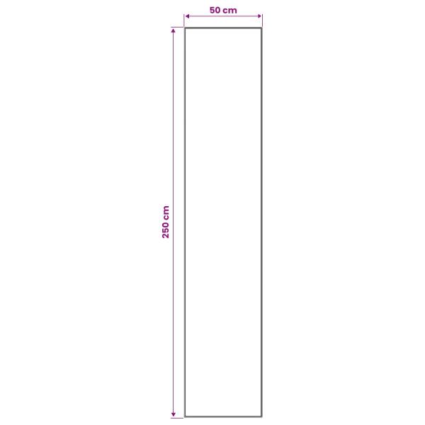 Teppichläufer ORIZ 1150 gsm Grau und Weiß