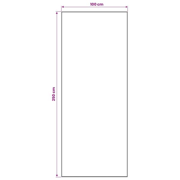 Teppichläufer ORIZ 1150 gsm Grau und Weiß