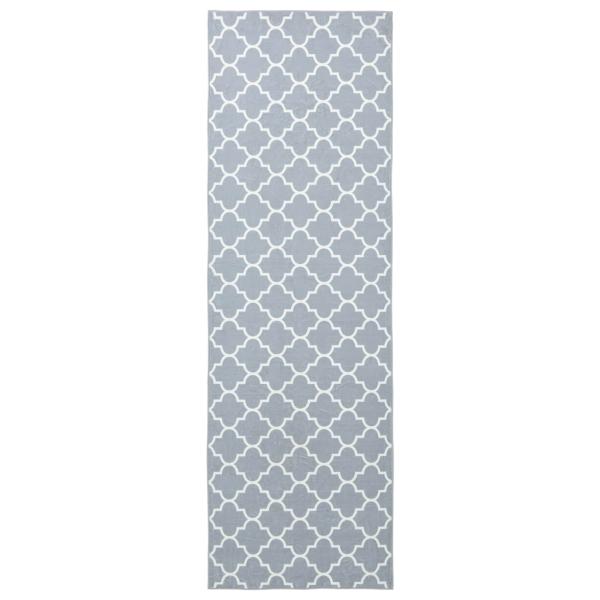 Teppichläufer ORIZ 1150 gsm Grau und Weiß