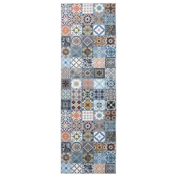 Teppichläufer ORIZ 1150 gsm Blau 100% Polyester chemische Faser