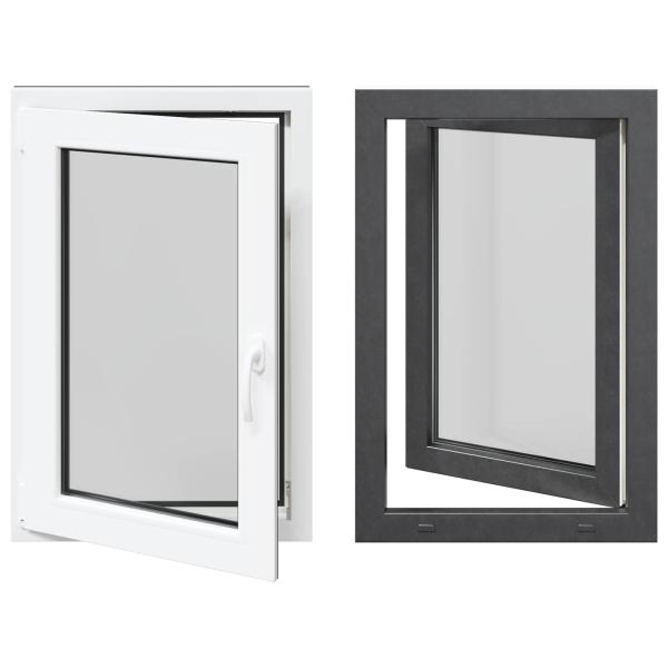 Kellerfenster Innenseite Farbe Weiß RISOR 60 x 90 cm
