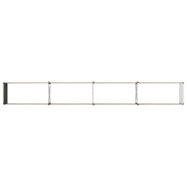 Hochbeet im Garten Holz Braun 320 x 40 x 55 cm