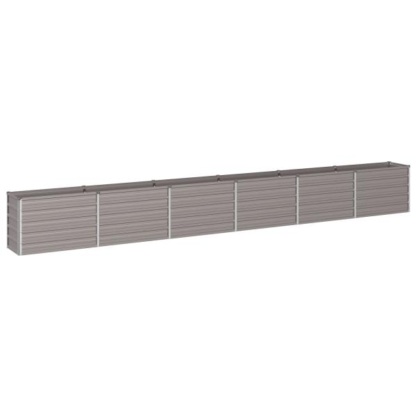 Hochbeet im Garten Rostig 480 x 40 x 55 cm Pappe