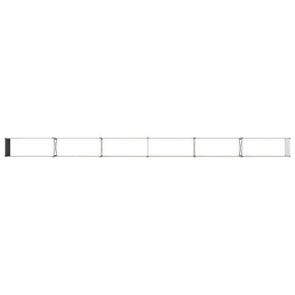 Hochbeet im Garten Holz Braun 600 x 40 x 55 cm Stahl