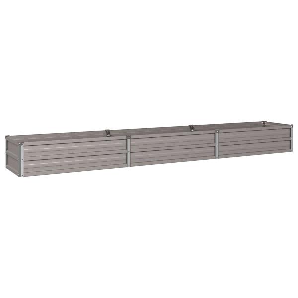 Hochbeet im Garten Rostig 240 x 40 x 24 cm Pappe