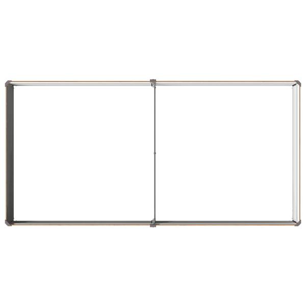 Hochbeet im Garten Holz Braun 160 x 80 x 24 cm Stahl