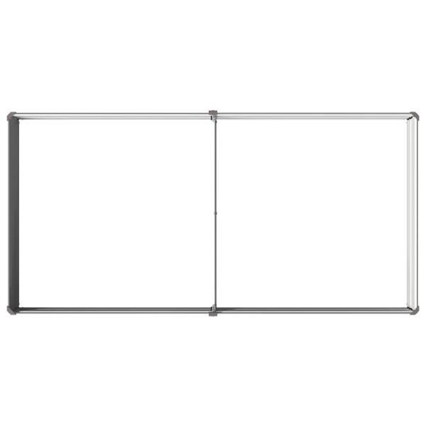 Hochbeet im Garten Grau 160 x 80 x 24 cm Stahl