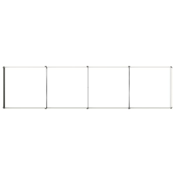 Hochbeet im Garten Elfenbein 320 x 80 x 24 cm Stahl