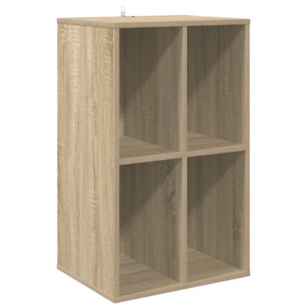 Schallplattenschrank Sonoma-Eiche 44,5 x 36,5 x 74,5 cm