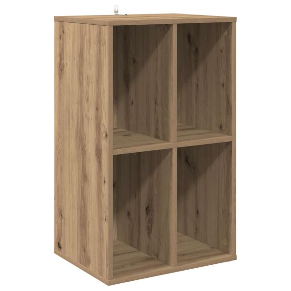 Schallplattenschrank Artisan-Eiche 44,5 x 36,5 x 74,5 cm