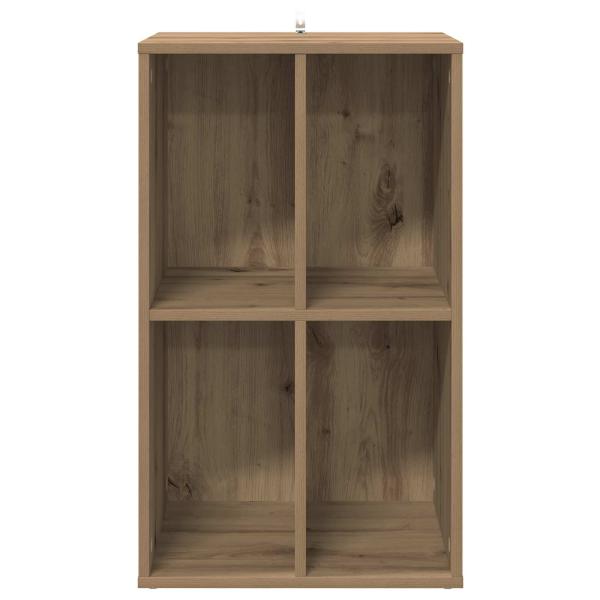 Schallplattenschrank Artisan-Eiche 44,5 x 36,5 x 74,5 cm