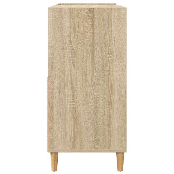 Plattenspieler Stand Sonoma-Eiche 82 x 39,5 x 82,5 cm