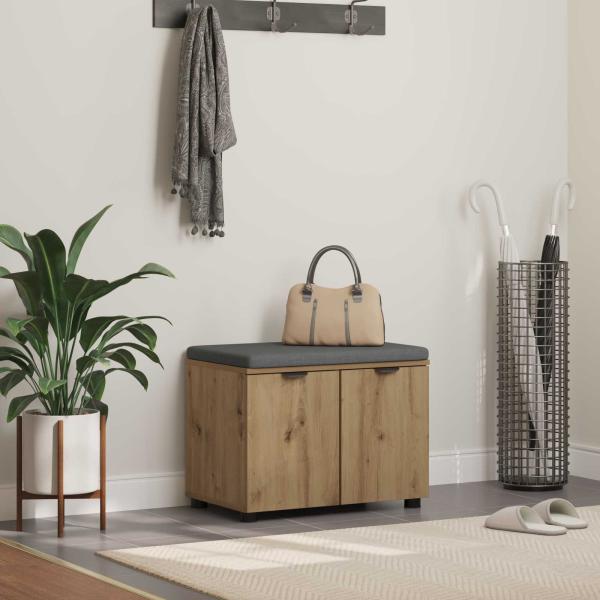 ARDEBO.de - Flurbank Artisan-Eiche 60 x 38 x 46 cm