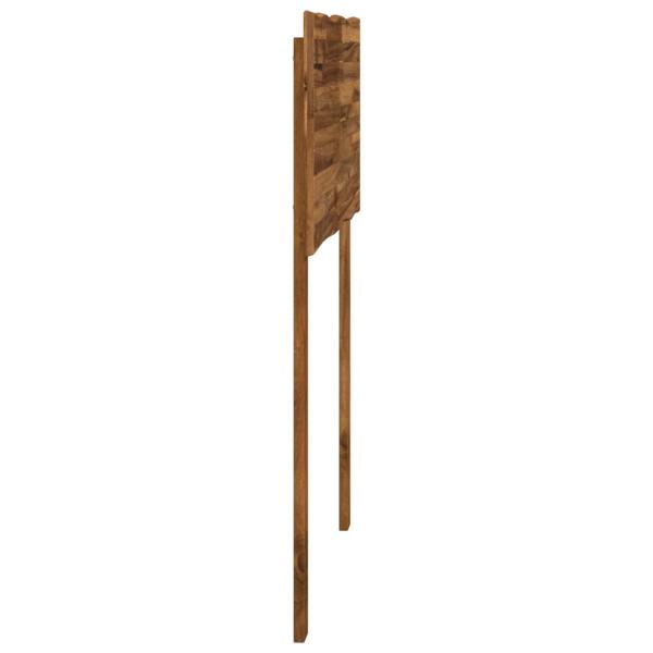 Kopfteil mit Live Edge ROSTOCK Natur 80 cm Massivholz Akazie