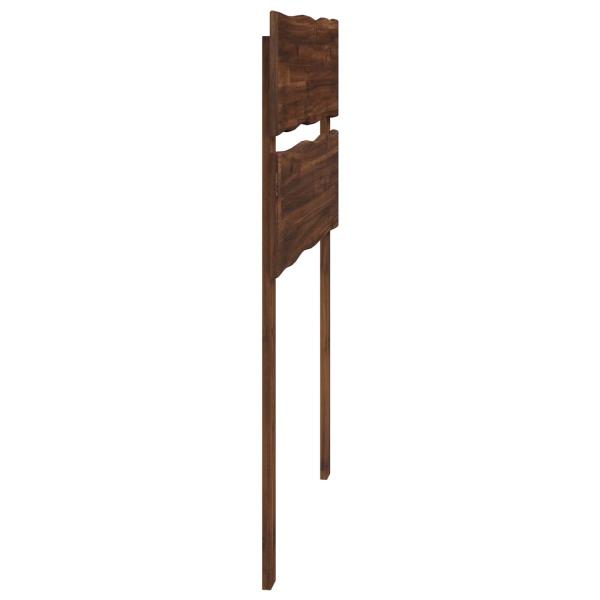 Kopfteil mit Live Edge ROSTOCK Dunkelbraun 90 cm